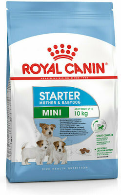 Royal Canin Starter Mother & Babydog Mini 4kg Ξηρά Τροφή για Κουτάβια Μικρόσωμων Φυλών με Πουλερικά και Ρύζι