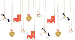 PartyDeco Decorative 4cm 12 Pieces