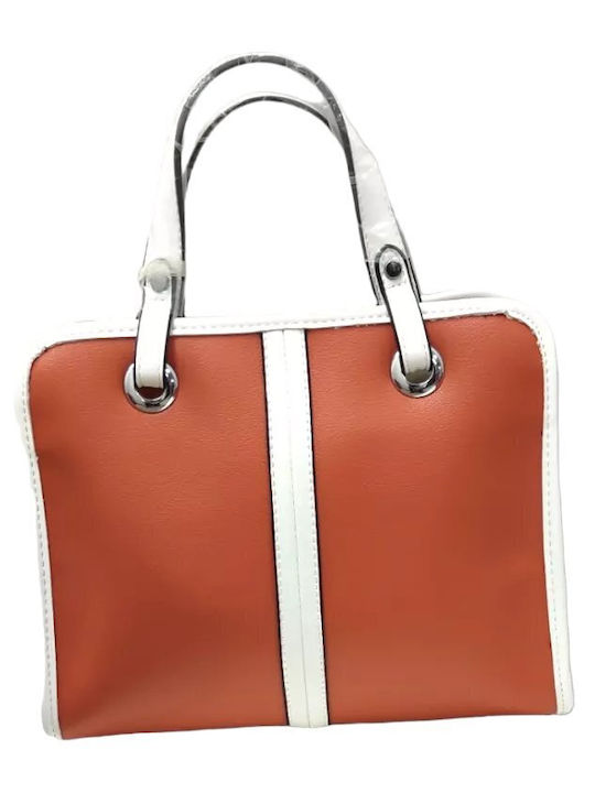 WOMEN'S LEATHER BAG ORANGE