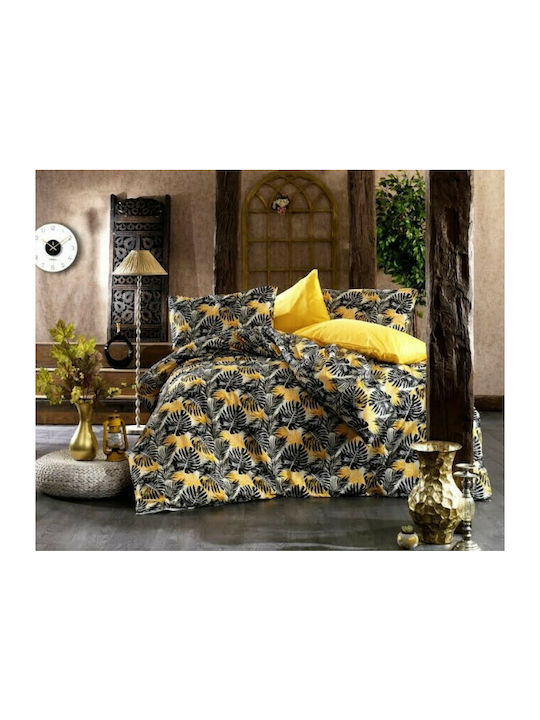 MayHome Semi Double Duvet Cover Set with Pillowcases 180x240