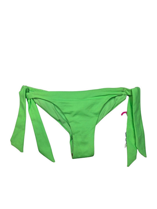 Bluepoint Solids Bikini Brazil με Κορδονάκια Li...
