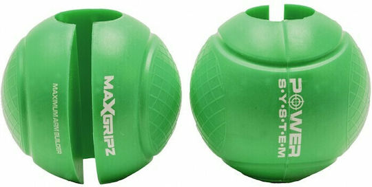Power System 4058 Max Gripz Globe Handles for Bars 2pcs Green