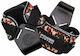 Power System PS-3370 Handgelenkbandagen 2Stück Camo/Orange