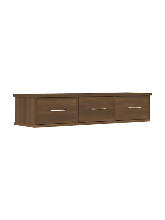 Cabinet Wall Brown Oak 88x26x18.5cm