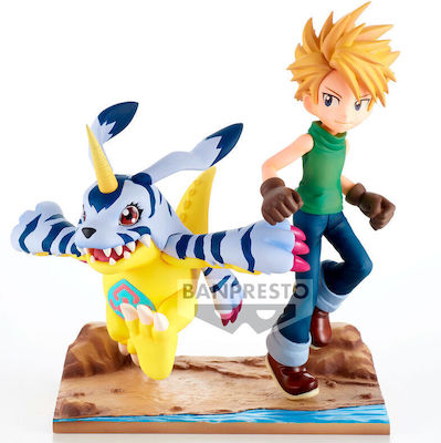 Banpresto Digimon Adventure: Yamato & Gabumon Figure height 15cm