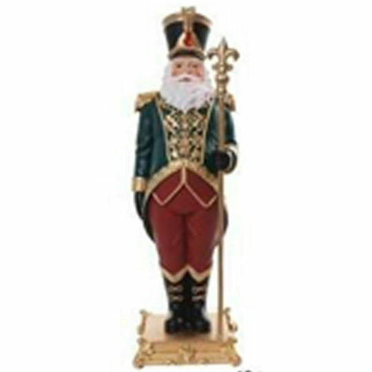 Iliadis Soldier Polyresin Christmas Nutcracker Green