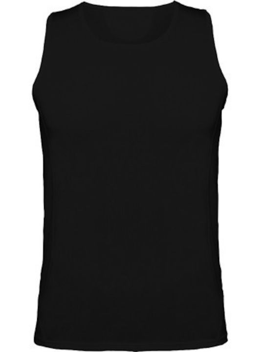 Roly Men's Promotional Sleeveless Blouse in Black Color