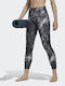 Essentials Yoga Γυναικείο Cropped Κολάν Ψηλόμεσο Grey Two