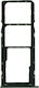Sim Card Slot Black Galaxy A20s