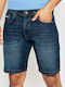 Bugatti Men's Shorts Jeans Navy Blue