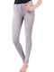 Wr.Up® Damen Stoff Hose Push-up in Super Enger Passform Silber