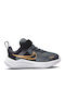 Downshifter Downshifter 12 Kids Sports Shoes Running with Hoop & Loop Closure Gray