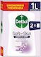 Dettol Λεβάντα Refill Pouch Creme Seife 2x500ml