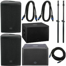 Seeburg Acoustic Line X2/GSub 1201 Power Bundle με Woofer 8" Seeburg Acoustic Line X2/GSub 1201 Power Bundle με Woofer 8"