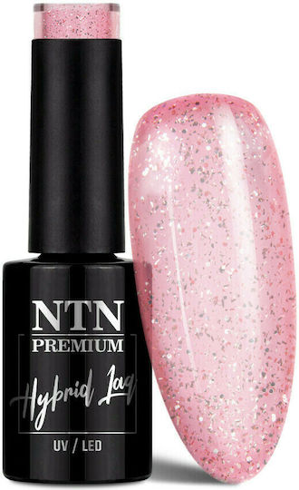 NTN Premium Semi-Permanent Nail Polish 259 with Glitter 5ml 1pcs