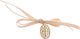 Bellissimo Christening Charm Pin Beige 50pcs