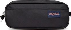 Jansport Pencil Case Barrel with 2 Compartments Black