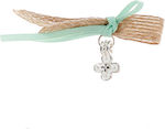 Bellissimo Christening Charm Pin Green 50pcs