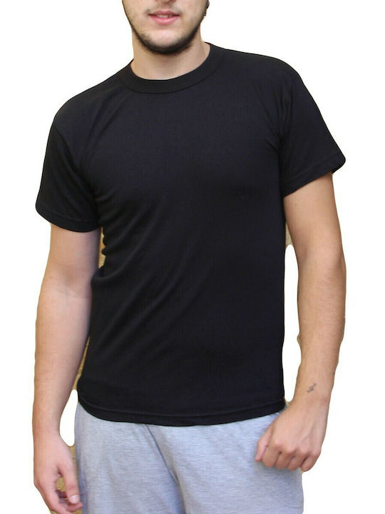 Herren Unterhemden in Schwarz Farbe 1Packung