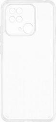 iSelf 0.3 Silicone Back Cover Transparent (Redmi 10C)