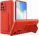 Wozinsky Kickstand Back Cover Σιλικόνης Κόκκινο...