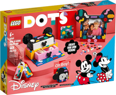 LEGO® DOTS: Disney Mickey Mouse & Minnie Mouse Back-To-School Project Box (41964)