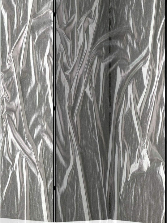 Διακοσμητικό Παραβάν Υφασμάτινο με 3 Φύλλα 2 Όψεων 135x172cm