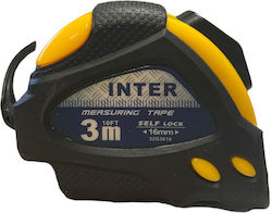 Inter Tape Measure with Auto-Rewind 16mm x 3m