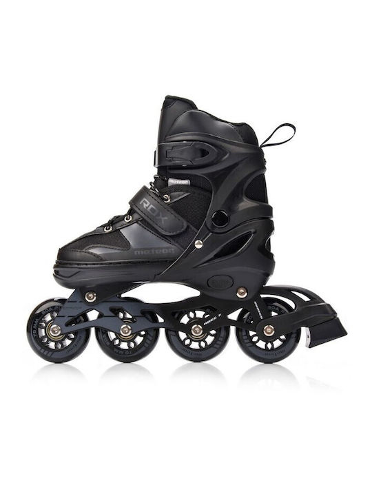 Meteor Rox Inline Rollers Μαύρα Παιδικά