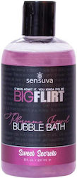 Sensuva Big Flirt Infused Gel de Duș cu Feromoni cu Parfum Secrete dulci 237ml