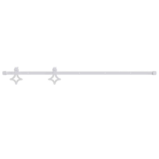 vidaXL Door Return Mechanism for Doors up to 183cm and 100kg White