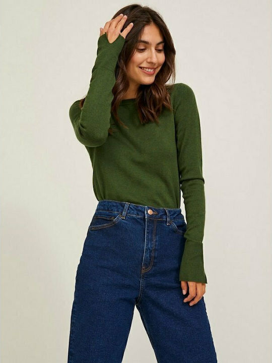 Women's Blouse Long Sleeve Black Forest