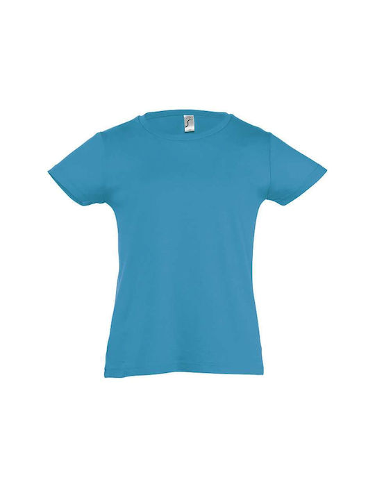 Sol's Παιδικό T-shirt για Κορίτσι Aqua
