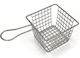 Metallic Serving Deep Fry Basket W7cm