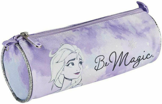 Frozen Κασετίνα Βαρελάκι Λιλά