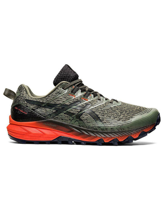 ASICS Gel-Trabuco 10 Ανδρικά Αθλητικά Παπούτσια Trail Running Mantle Green / Midnight