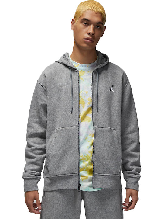 Dri-Fit Sweatshirt mit Kapuze Silber