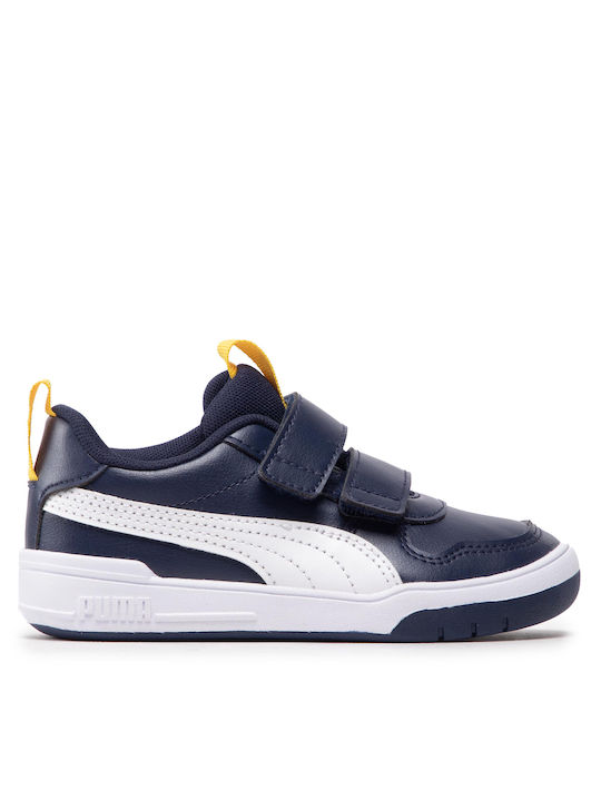 Puma Kinder-Sneaker Multiflex Sl mit Klettverschluss Blau