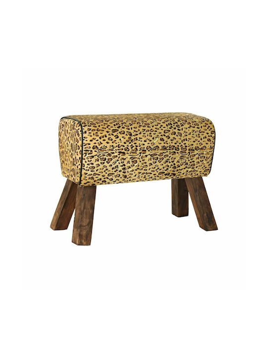 Bench Stool Yellow 67x30x51cm