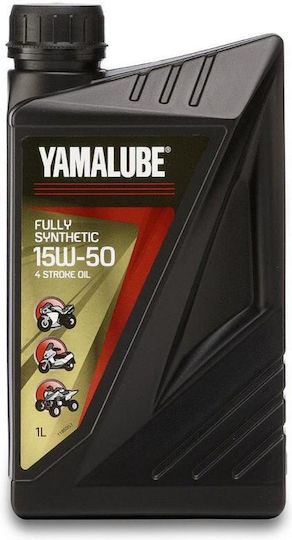Yamalube 15W-50 Συνθετικό Λάδι Μοτοσυκλέτας για Τετράχρονους Κινητήρες 1lt