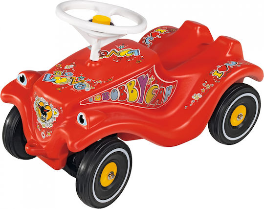 Big Bobby-Car Mașină Ride On Roșie