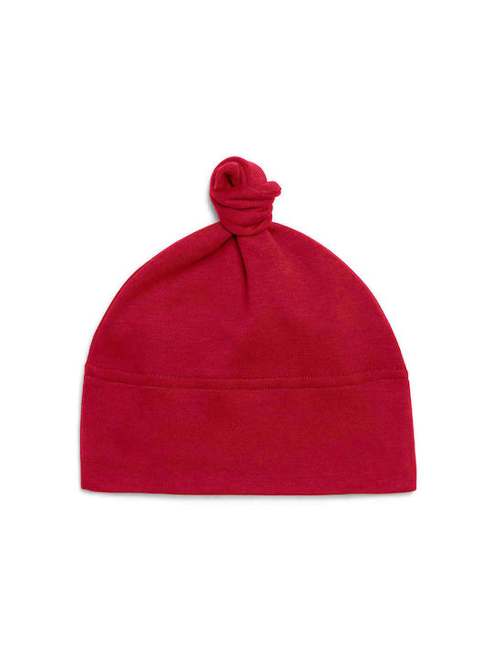 Βρεφικό Σκουφάκι | Baby 1 Knot Hat | BZ15 Red