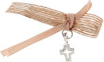 Bellissimo Christening Charm Pin Beige 50pcs