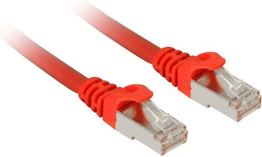 Sharkoon S/FTP Cat.7a 10Gbps Network Cable Ethernet 10m Red