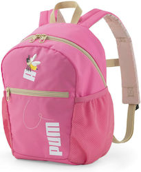 Puma Small World Σχολική Τσάντα Πλάτης Νηπιαγωγείου σε Ροζ χρώμα