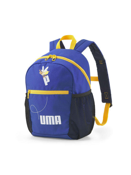 Puma Small World School Bag Backpack Kindergarten in Blue color