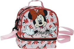 Gim Minnie Isothermal Shoulder Lunch Bag 4.5lt Pink Minnie L20 x W15 x H21cm