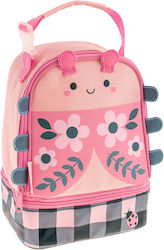 Stephen Joseph Ladybug Hand Lunch Bag Pink 18x13x24cm Stephen Joseph Ladybug Hand Lunch Bag Pink 18x13x24cm