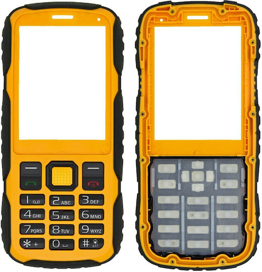 MaxCom Μεσαίο Πλαίσιο Πορτοκαλί για Maxcom MM920