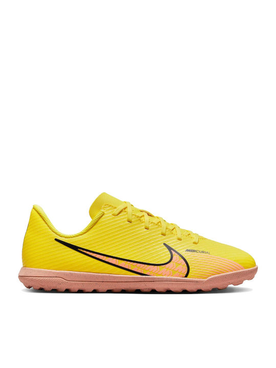 Nike Vapor 15 Club Kids Turf Soccer Shoes Yellow DJ5956-780